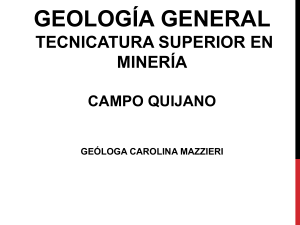 Geología General: Origen del Universo y Estructura Terrestre