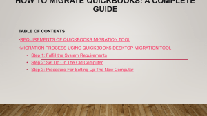 How to Migrate QuickBooks for Small Businesses