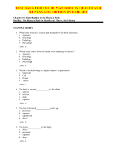 c1－Test Bank for The Human Body in Health and Illness 6th Edition By Herlihy