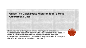 QuickBooks Migrator Tool To Move QuickBooks Data Efficiently