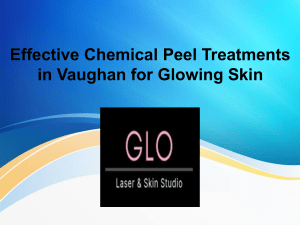 Rejuvenate Your Skin with Chemical Peel Treatments in Vaughan