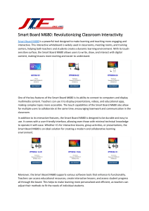 Smart Board M680: Revolutionizing Classroom Interactivity