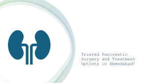 Advanced Pancreatic Surgery and Care in Ahmedabad!