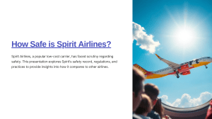 Spirit Airlines Safety: Regulations & Practices