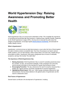 World Hypertension Day (1)