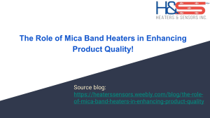 Mica Band Heaters for Precision and Improved Product Quality!