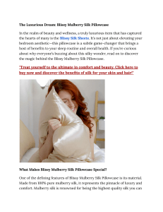 Blissy Silk Pillowcase: Benefits for Skin, Hair & Sleep