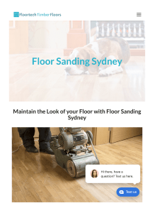 Floor Sanding Sydney