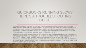 QuickBooks Running Slow on Windows? Here’s How to Fix It