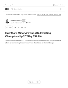 How-Mark-Minervini-Won