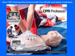 How CPR Training Has Evolved with New Health and Safety Guidelines