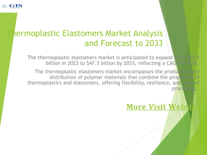 Thermoplastic Elastomers Market