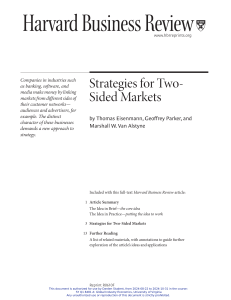 StrategiesForTwo-SidedMarkets-HSB R0610F