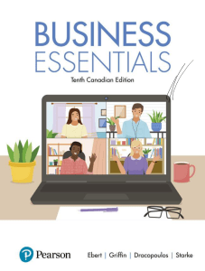 Business Essentials Textbook