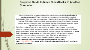 Move QuickBooks to Another Computer: Step-by-Step Guide