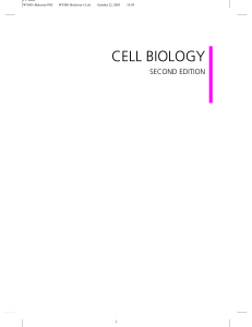 Cell Biology Textbook, Second Edition