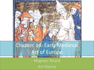 Early Medieval Art of Europe: Carolingian & Ottonian