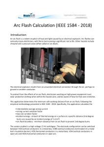 Arc Flash Calculation IEEE 1584