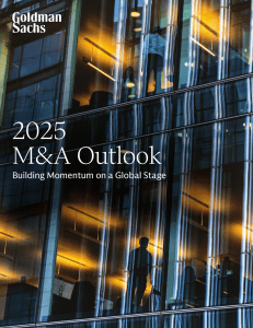 2025 M&A Outlook: Global Trends & Predictions