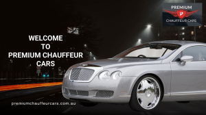 Reasons You Should Hire a Chauffeur for New Year Celebration in Melbourne