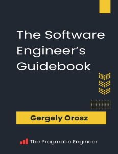 Software Engineer's Guidebook: Career & Tech Leadership