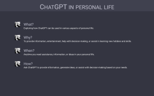 ChatGPT in Personal Life: Uses & Benefits