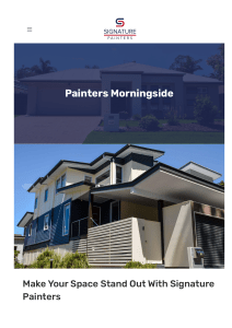 Painters Morningside