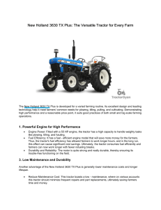  Everything You Need to Know About the New Holland 3630 TX Plus Tractor Go with TractorGyan