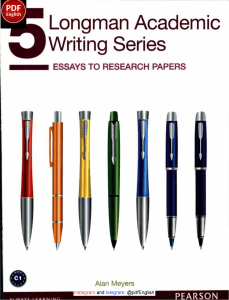 Longman Academic Writing Series 5 Essays to Research Papers (Alan Meyers) (Z-Library)