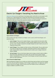 Electric Car Chargers: Everything You Need to Know