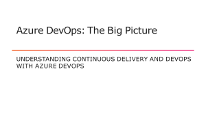 Azure DevOps: Continuous Delivery & DevOps Overview