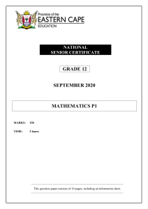 MATHEMATICS P1 QP GR12 SEPT 2020 English