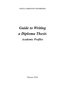 Guide to Writing a Diploma Thesis