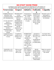 SHI Staff Pride Activity Sheet