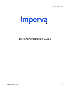 Imperva DAM Administration Guide