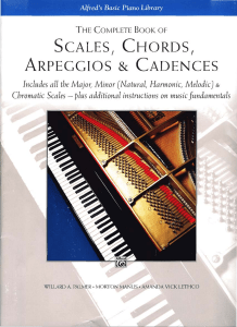 Piano Scales, Chords, Arpeggios Book