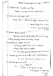 Wire Rope Design Procedure