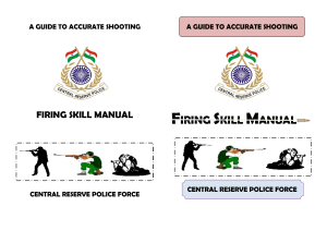 Firing Skill Manual: Accurate Shooting Guide