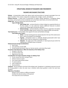 Railway & Pavement Structural Design