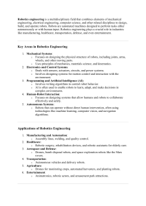 Robotics Engineering Overview: Key Areas & Applications