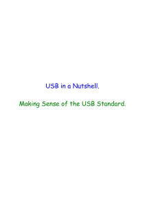 USB Standard Overview for Peripheral Designers