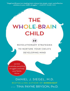 Whole-Brain Child: Parenting Strategies