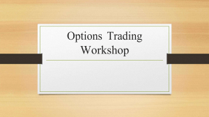 Option Trading Workshop