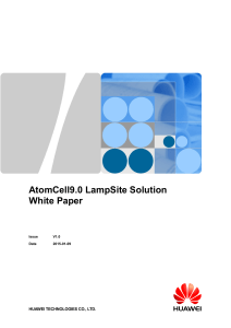 Huawei AtomCell LampSite Solution White Paper