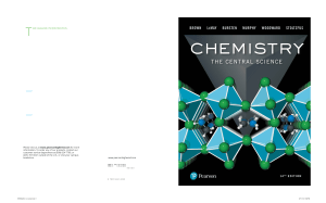 Chemistry Textbook: The Central Science, 14th Edition