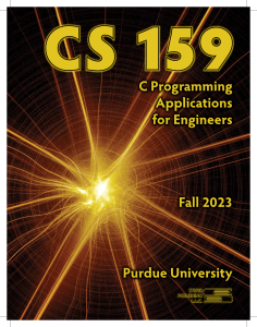 CS 159 C Programming Coursebook: Purdue University