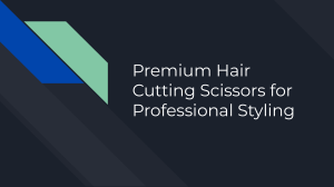 Premium Hair Cutting Scissors for Professional Styling