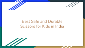 Munix Kids Scissors: Safe & Durable for India