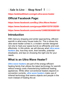 Ultra Wave Heater: Benefits, Safety, and Buying Guide