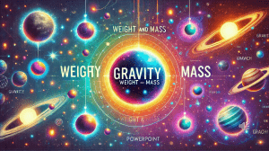 Gravity, weight and mass